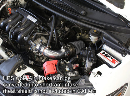 HSP 837-568P Polish Cold Air Intake Converts to Short ram Intake