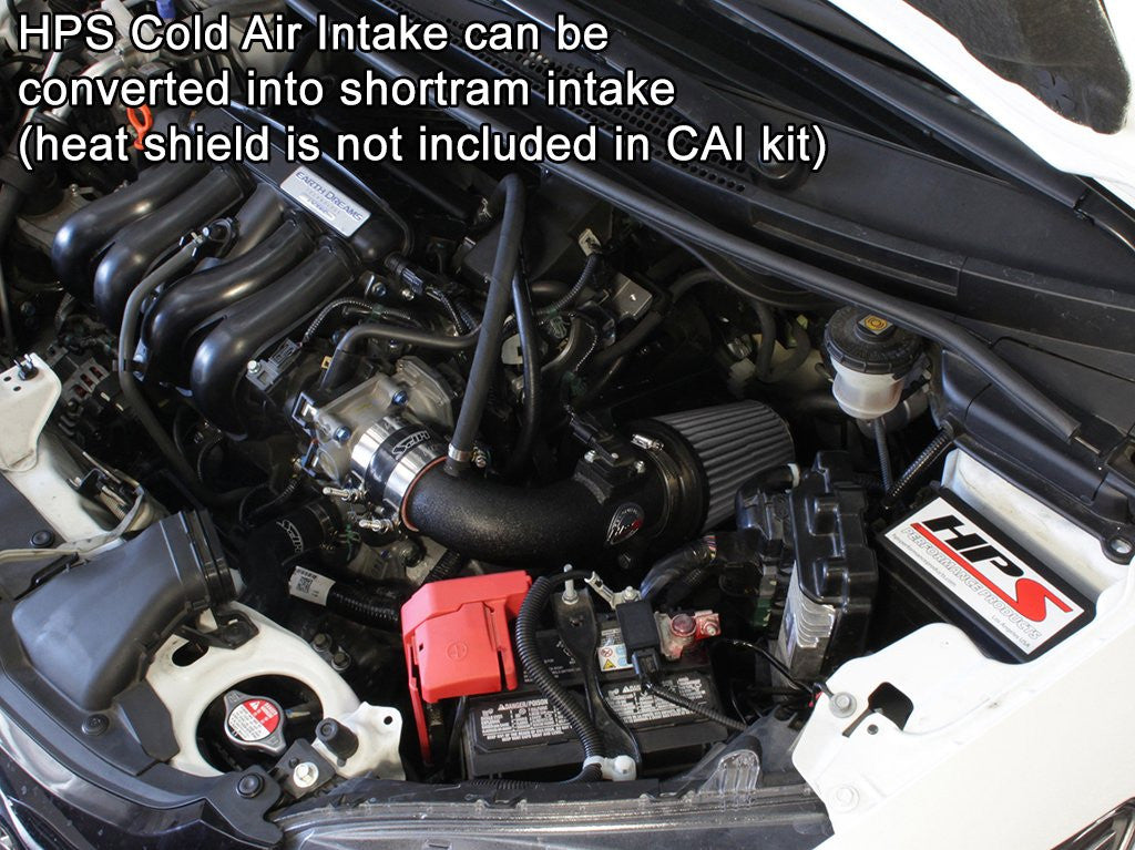 HSP 837-568WB Black Cold Air Intake Converts to Short ram Intake