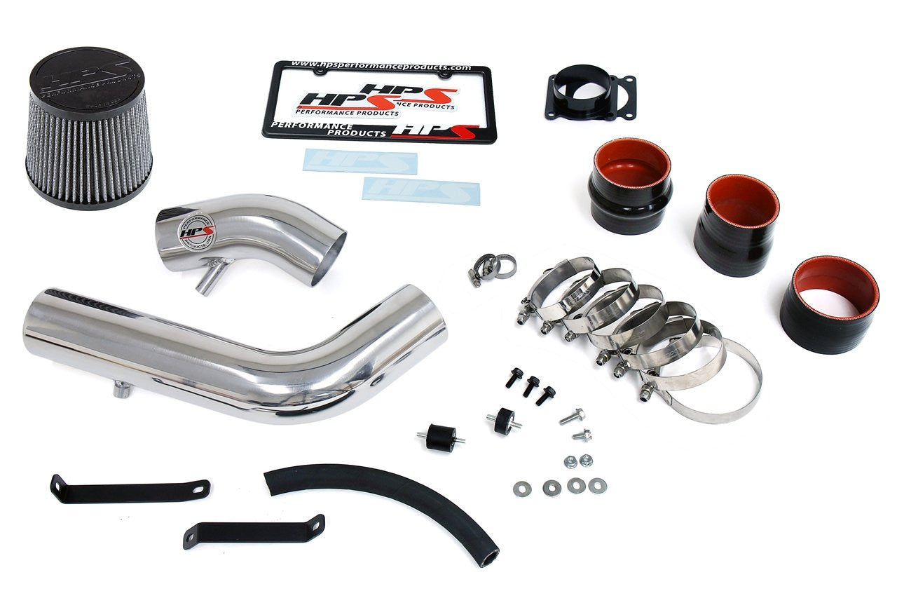 HSP 837-570P Polish Cold Air Intake Converts to Short ram Intake