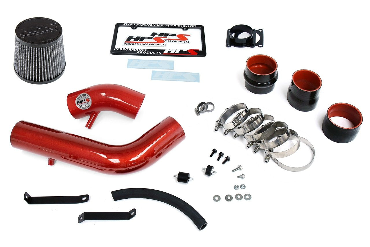 HSP 837-570R Red Cold Air Intake Converts to Short ram Intake