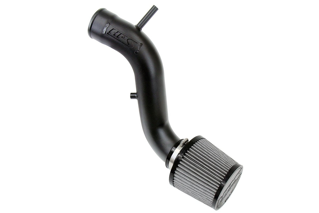 HPS Black Cold Air Intake Kit Cool Long Ram CAI High Flow Filter 837-571WB