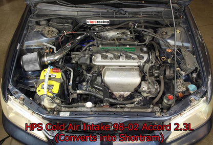 HSP 837-579BL Blue Cold Air Intake Converts to Short ram Intake