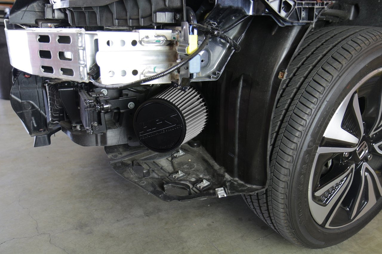 837-602P Honda Civic Non Si 2016- Polish HPS Short Ram Air Intake