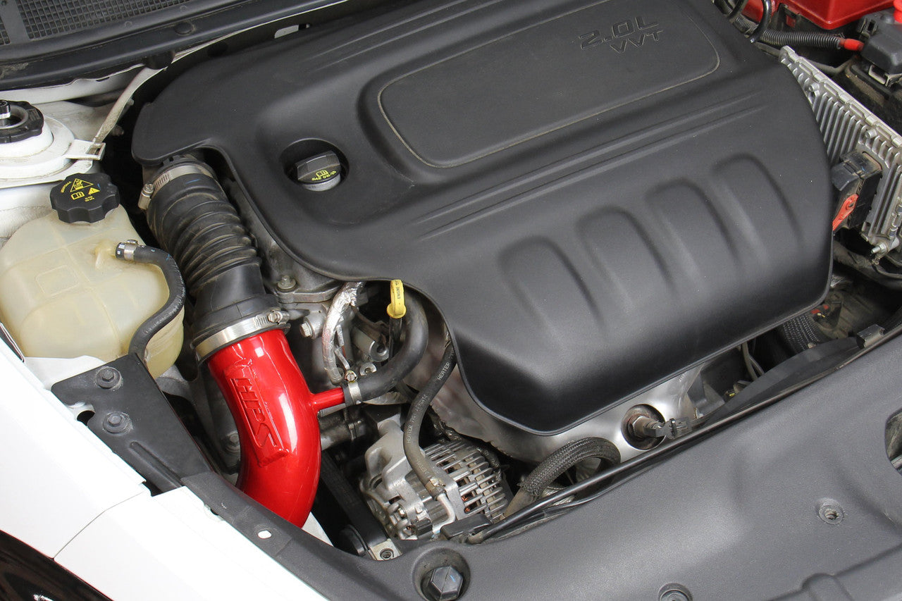 HPS Red Cold Air Intake Kit Dodge Dart