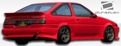 Duraflex 84-87 Toyota Corolla HB Wangan wing Trunk Lid Spoiler kit