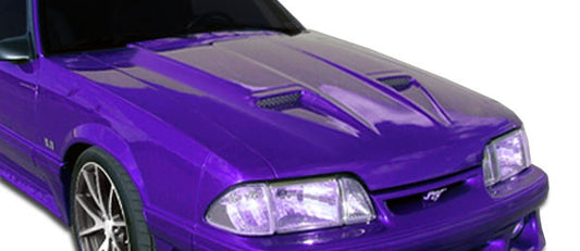 Duraflex 87-93 Ford Mustang Mach1 Hood Kit