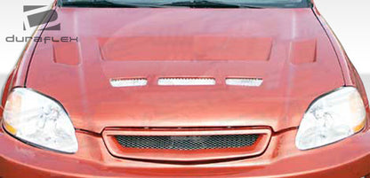 1996-1998 Honda Civic Duraflex Predator Hood