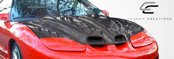 Carbon Creations 98-02 Pontiac Firebird Trans AM WS-6 Hood