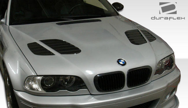 1999-2006 BMW 3 Series E46 2DR Duraflex GT-R Look Hood