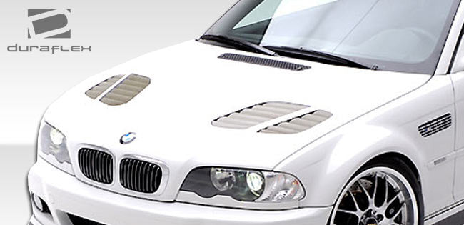 Duraflex 99-06 BMW 3-Series E46 2DR GT-R Style hood kit