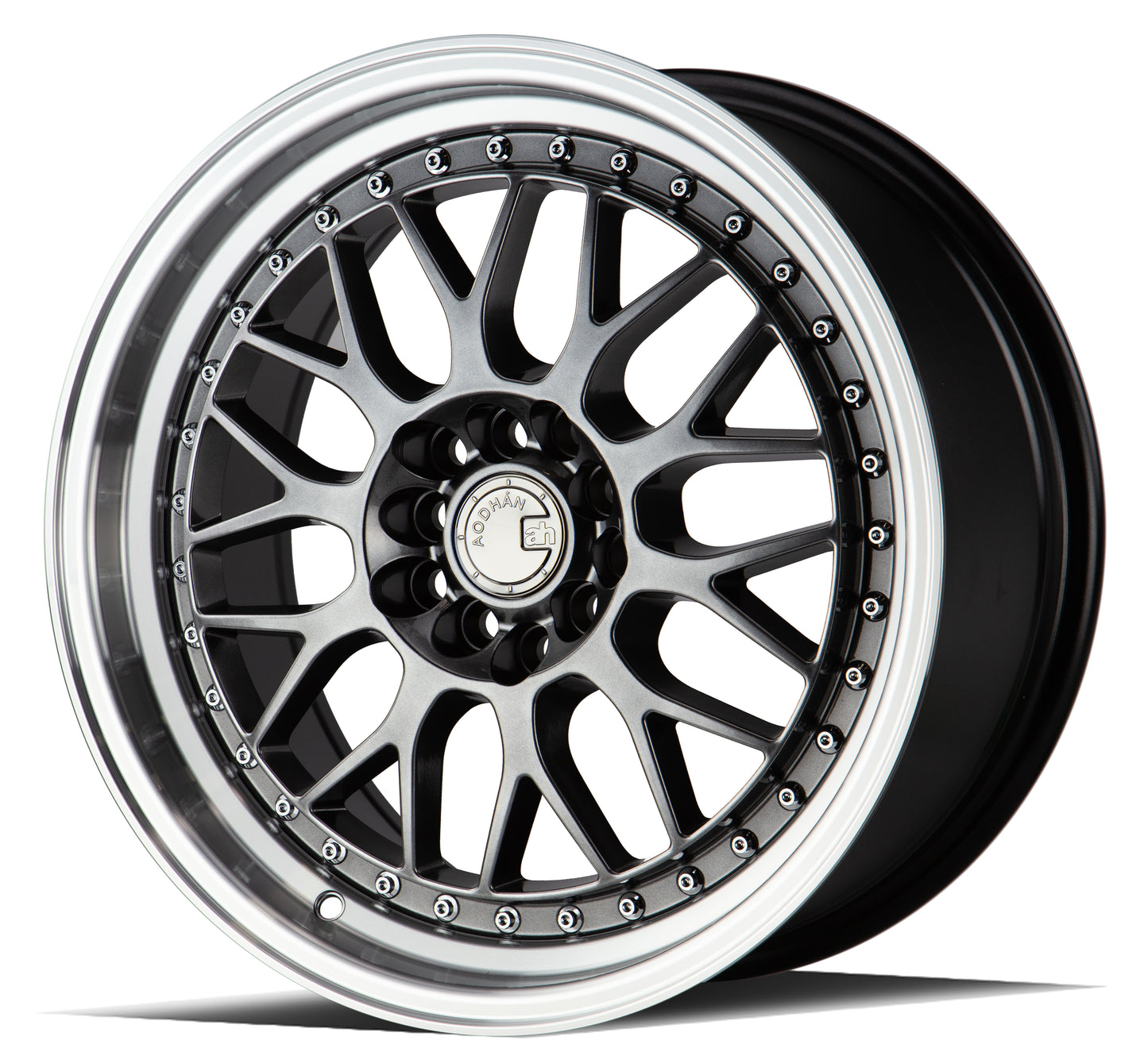 Aodhan AH02 17x8 Step Lip black 5x114.3 5x100 wheel Hellaflushed