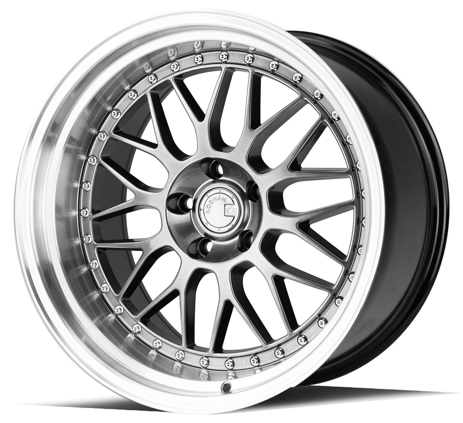 Aodhan AH02 19x11 rim deep dish black 5X4.5 wheel Hellaflushed