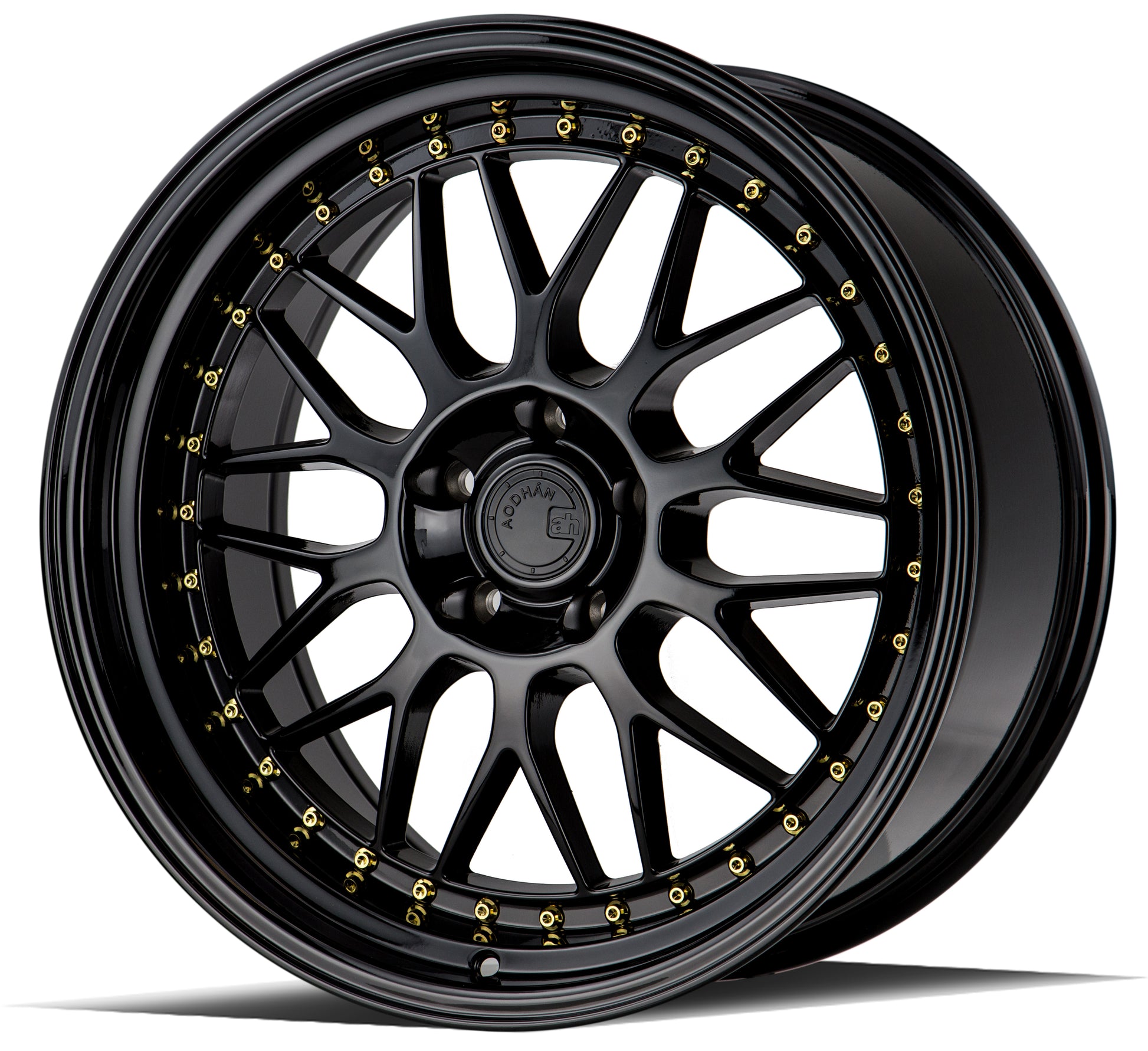 Aodhan AH02 19x9.5 rim deep dish silver 5X4.5 wheel Hellaflushed