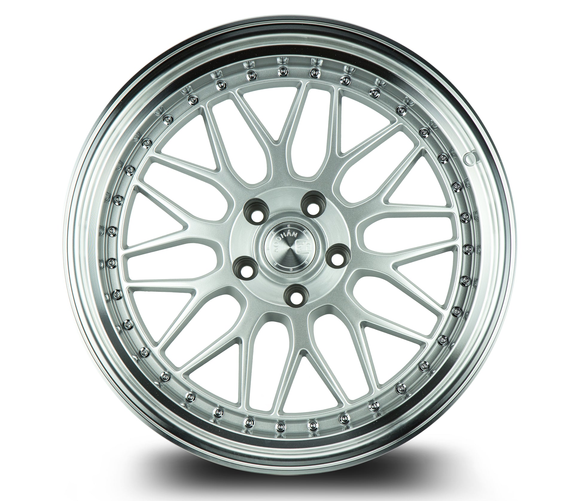 Aodhan AH03 15x8 Step Lip black 4x100 4x114.3 wheel stance