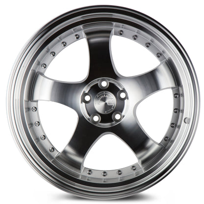 Aodhan AH03 19x11 Step Lip black 5x114.3 wheel stance