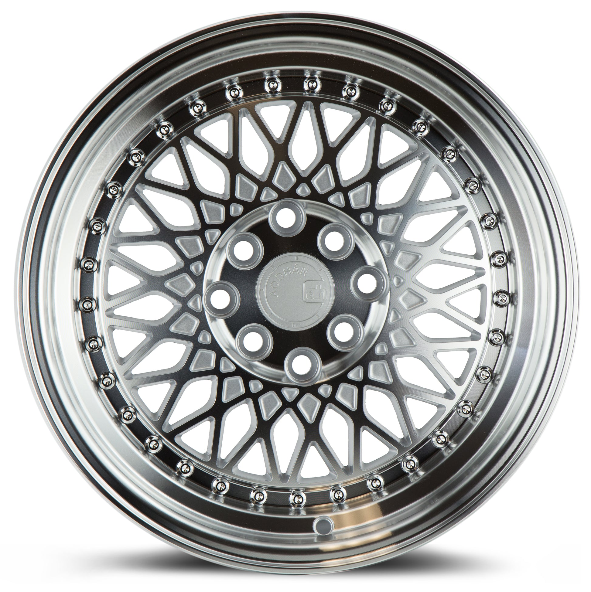 Aodhan AH05 16x8mesh black 4x100 4x114.3 wheel ET15 stance