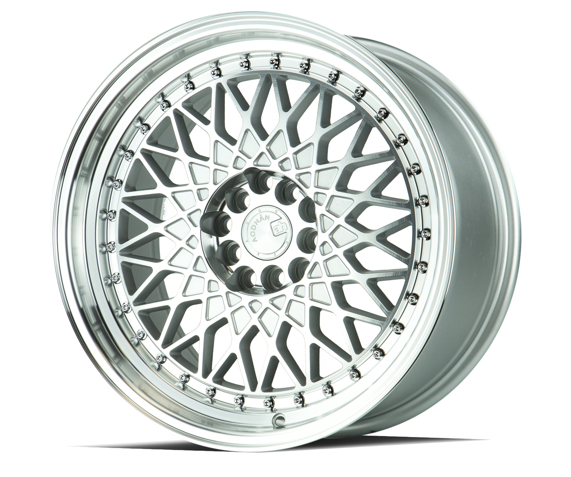 Aodhan AH05 17x9 mesh black 5x114.3 5x100 wheel ET25 Hellaflushed
