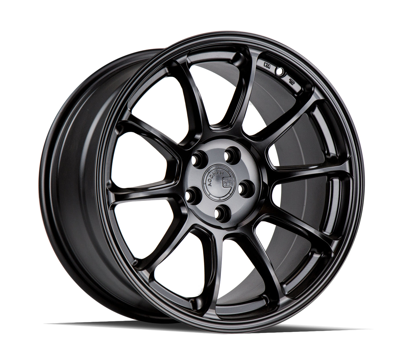 Aodhan AH06 18x9 wheel 5x100 Matte Black Concave Rim