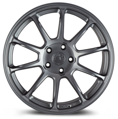 Aodhan AH06 18x9 Concave bronze 5x100 wheel ET30 stance