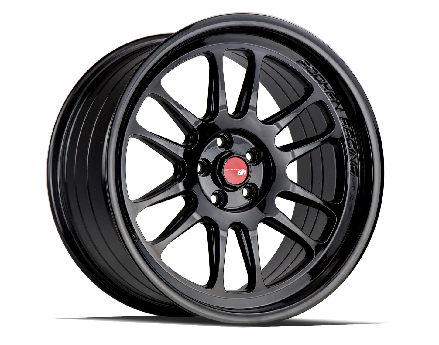 Aodhan AH07 18x8.5 wheel 5x100 Gloss Black Concave lip Rim