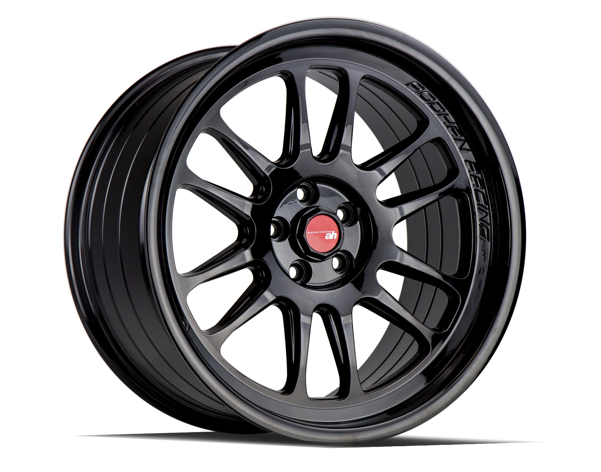 Aodhan AH07 18x8.5 wheel 5x100 Gloss Black Concave lip Rim