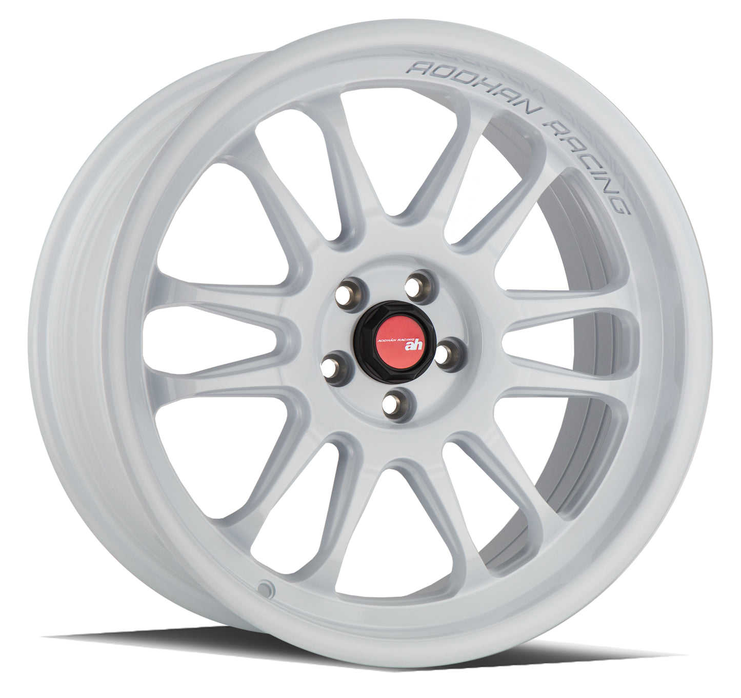 Aodhan AH07 18x9.5 wheel 5x100 Gloss White Concave lip Rim