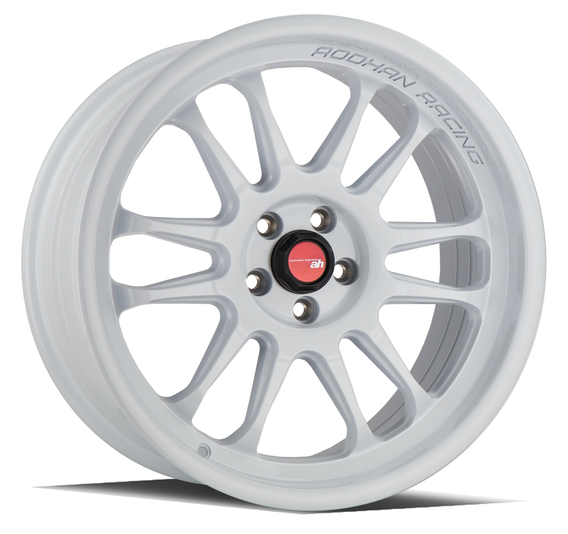 Aodhan AH07 18x9.5 wheel 5x100 Gloss White Concave lip Rim