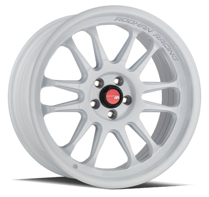 Aodhan AH07 18x9.5 wheel 5x100 Gloss White Concave lip Rim