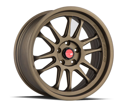 Aodhan AH07 18x9.5 wheel 5x114.3 Textured Bronze Concave lip Rim
