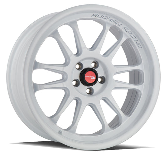 Aodhan AH07 18x9.5 wheel 5x114.3 Gloss White Concave lip Rim