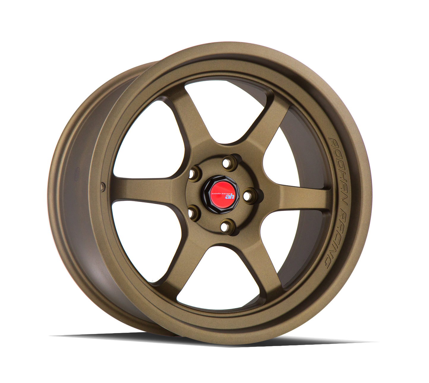 Aodhan AH08 18x8.5 wheel 5x114.3 Textured Bronze Concave lip Rim
