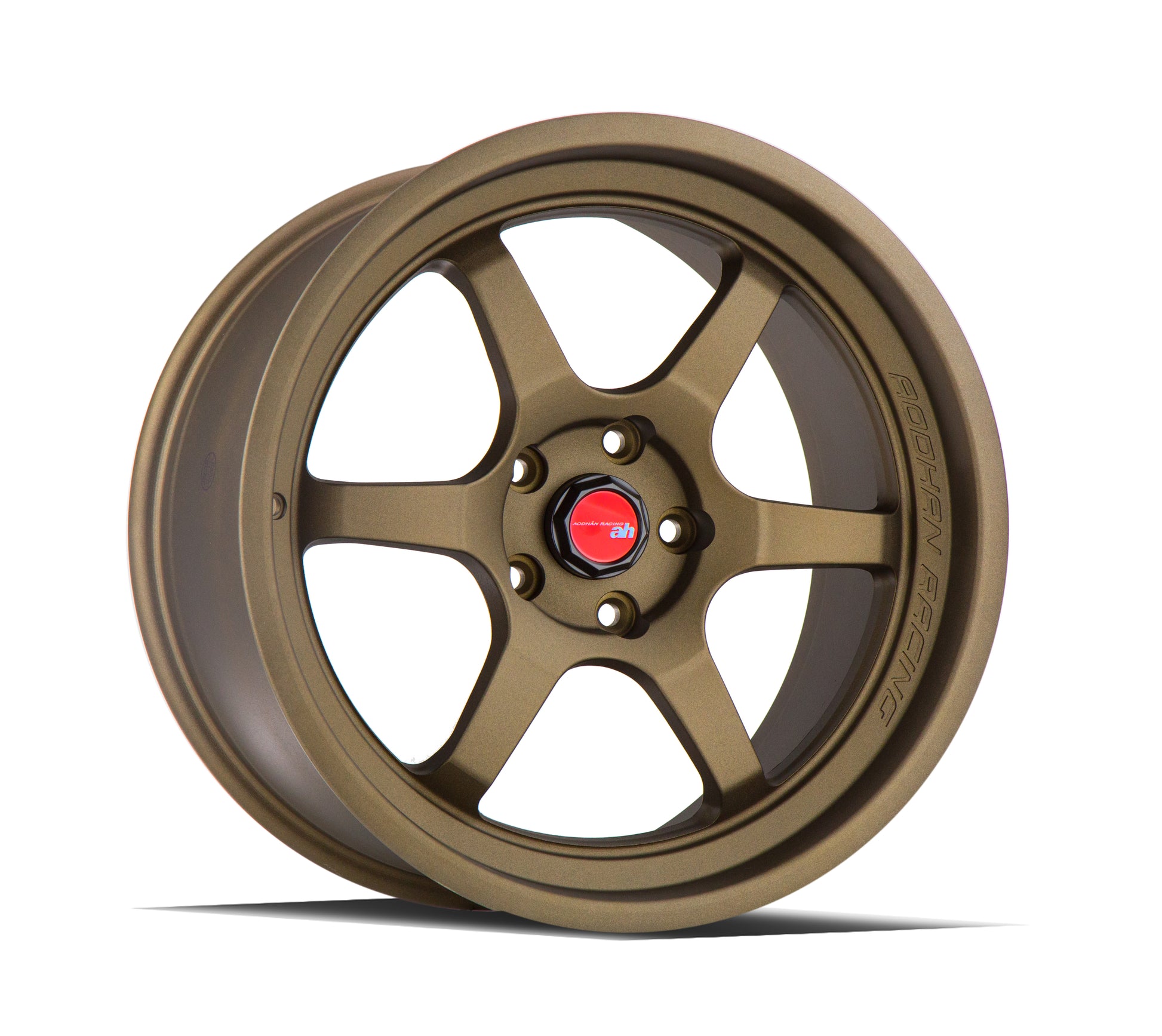 Aodhan AH08 18x8.5 wheel 5x114.3 Textured Bronze Concave lip Rim