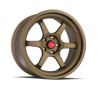 Aodhan AH08 18x9.5 wheel 5x114.3 Textured Bronze Concave lip Rim