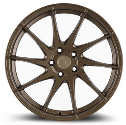 Aodhan AH09 18x8.5 rim directional bronze 5x108 wheel ET35 Hellaflushed