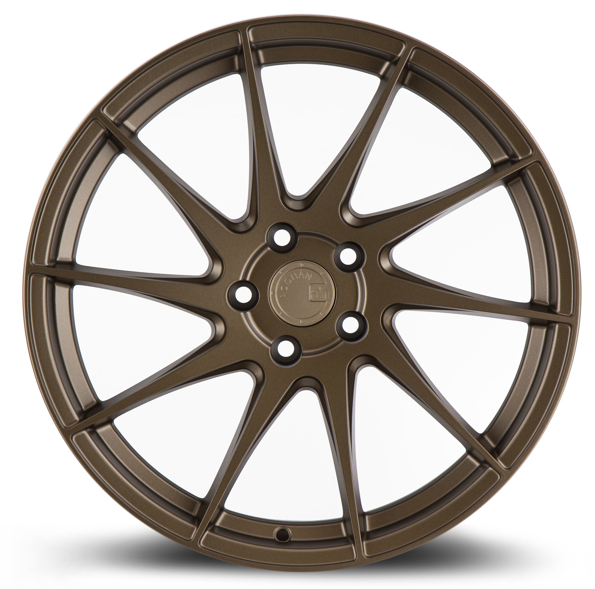 Aodhan AH09 18x8.5 rim directional bronze 5X4.5 wheel ET35 Hellaflushed