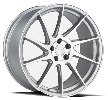 Aodhan AH09 18x8.5 wheel 5x114.3 Silver Concave directional DS Rim