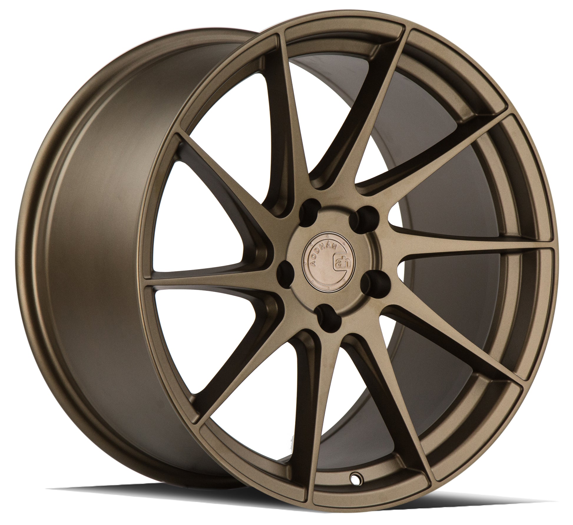 Aodhan AH09 18x9.5 wheel 5x114.3 Matte Bronze Concave directional DS Rim