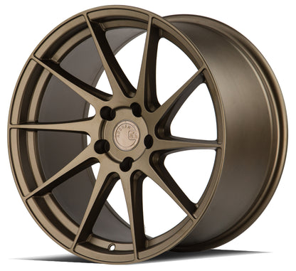 Aodhan AH09 18x9.5 wheel 5x114.3 Matte Bronze Concave directional PS Rim