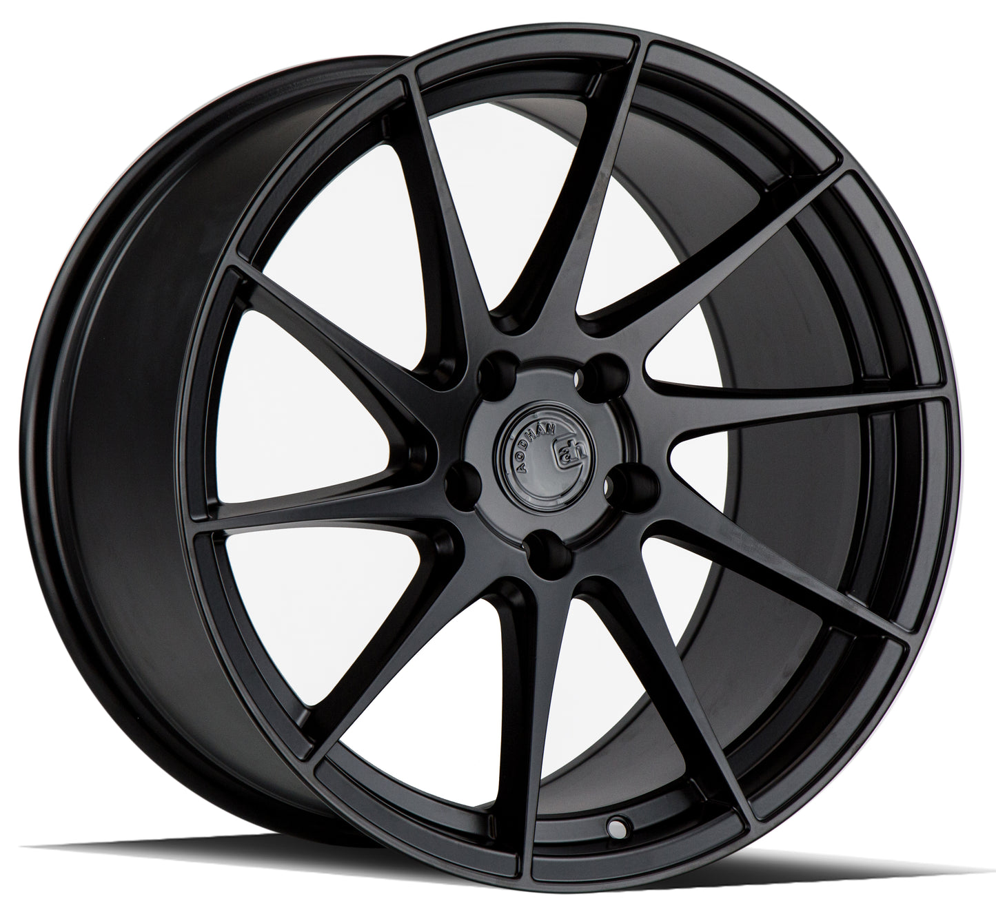 Aodhan AH09 18x9.5 wheel 5x114.3 Matte Black Concave directional DS Rim