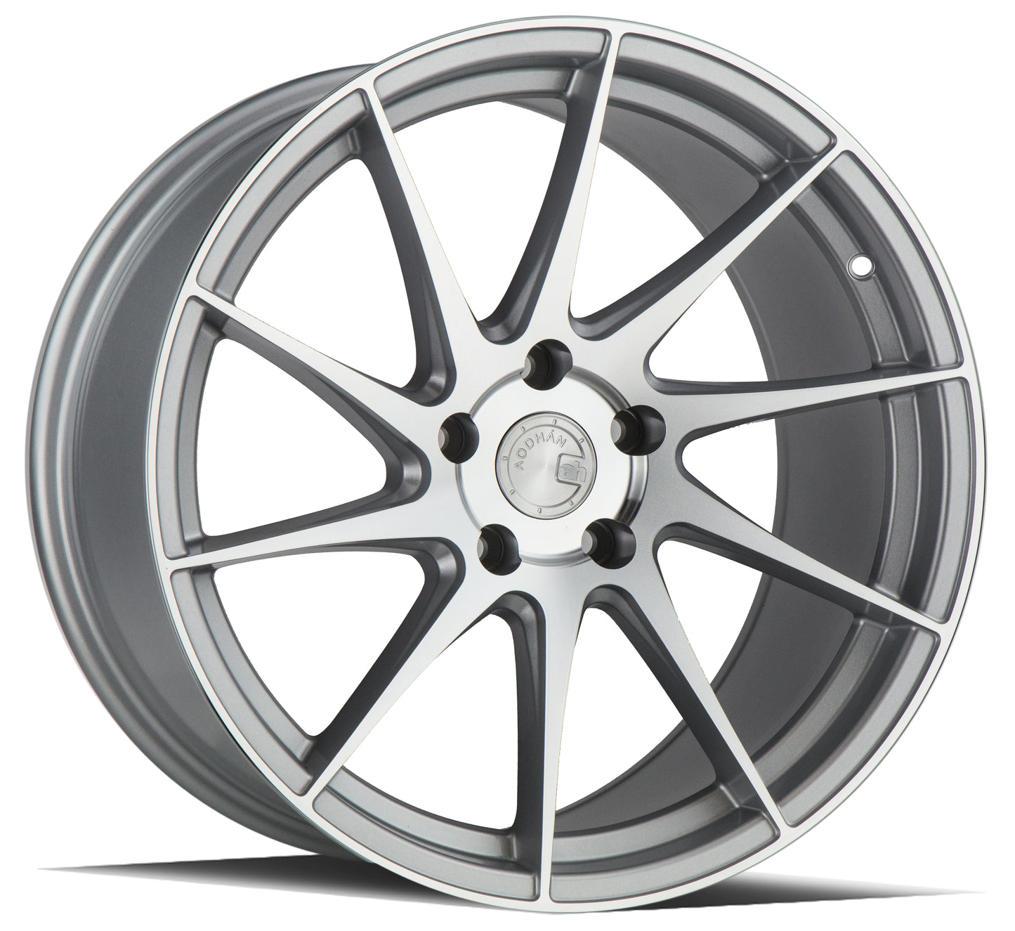 Aodhan AH09 18x9.5 wheel 5x114.3 Silver Concave directional DS Rim