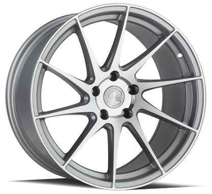 Aodhan AH09 18x9.5 wheel 5x114.3 Silver Concave directional DS Rim