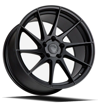 Aodhan AH09 18x8.5 rim directional black 5x11 rim2 wheel ET35 Hellaflushed