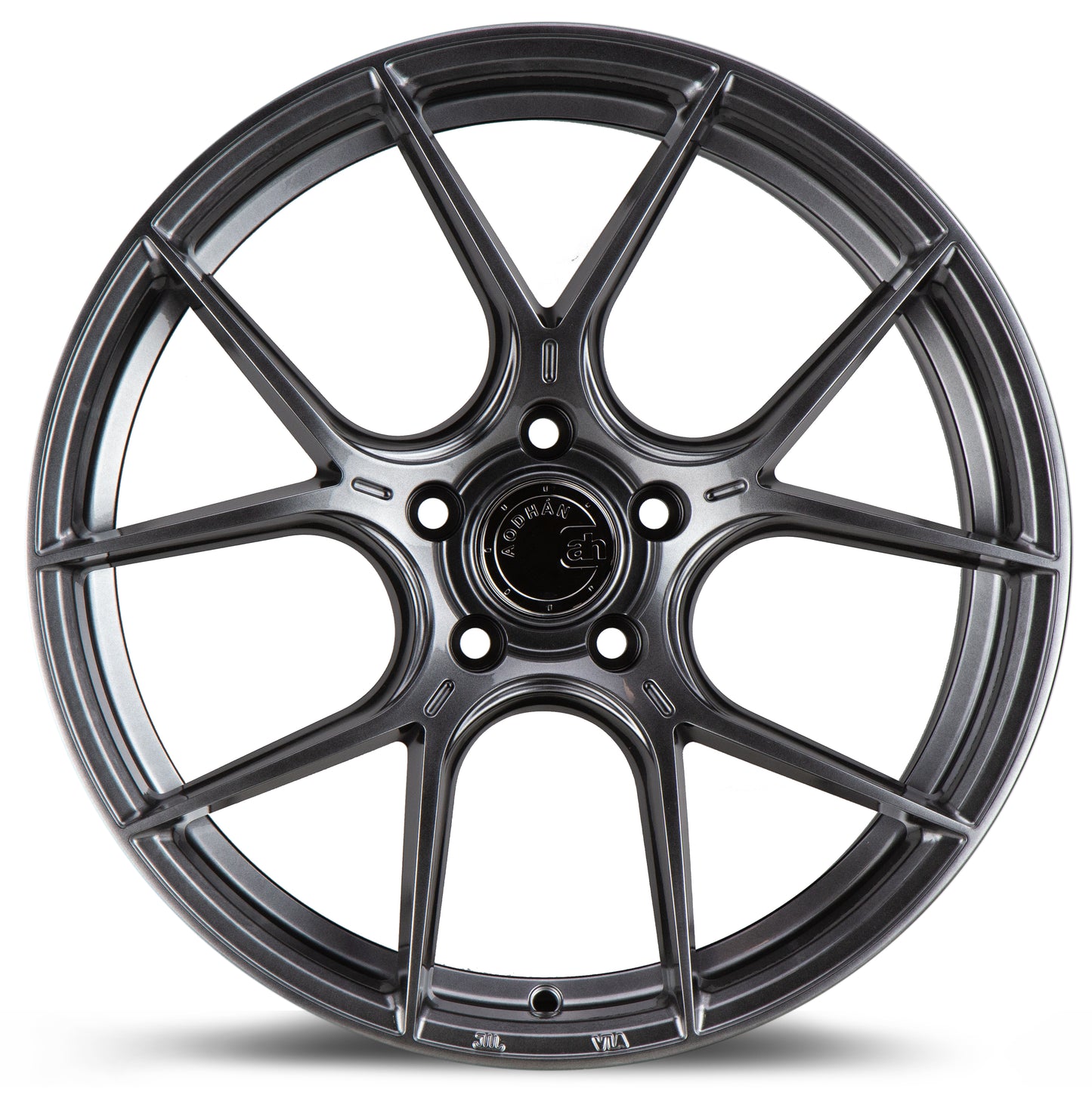 Aodhan AH-11 19x8.5 Concave black 5x112 wheel ET35 stance