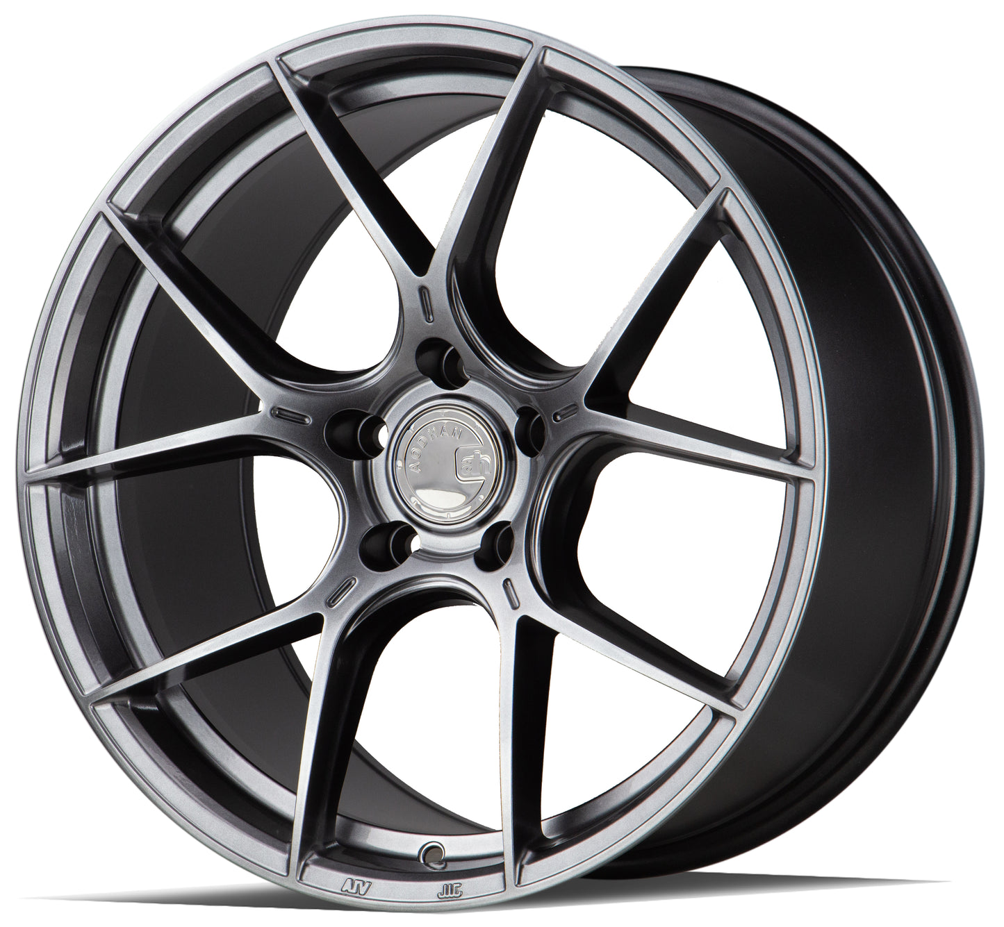 Aodhan AH-11 19x8.5 rim Concave black 5x11 rim2 wheel ET35 Hellaflushed