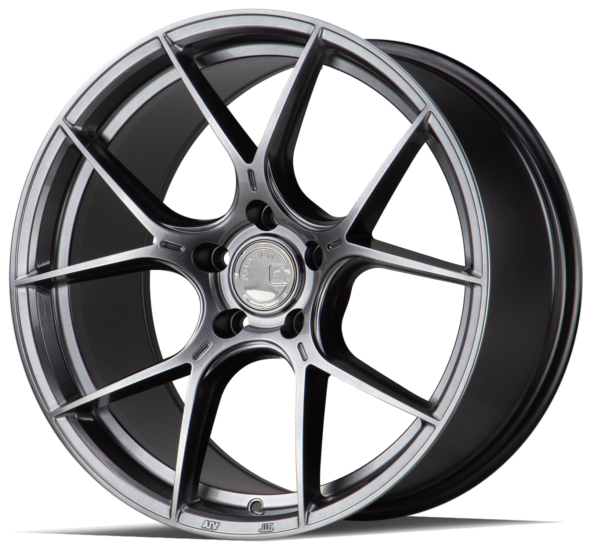 Aodhan AH-11 19x8.5 rim Concave black 5x11 rim2 wheel ET35 Hellaflushed