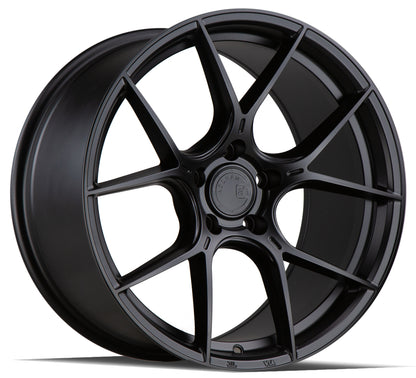 Aodhan AH-11 18x8.5 wheel 5x112 Matte Black Concave 5 spoke Rim