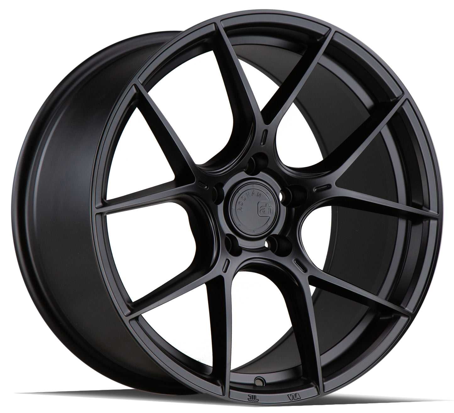 Aodhan AH-11 18x8.5 wheel 5x120 Matte Black Concave 5 spoke Rim