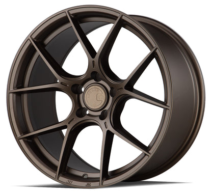 Aodhan AH-11 19x8.5 rim Concave silver 5X4.5 wheel ET35 Hellaflushed