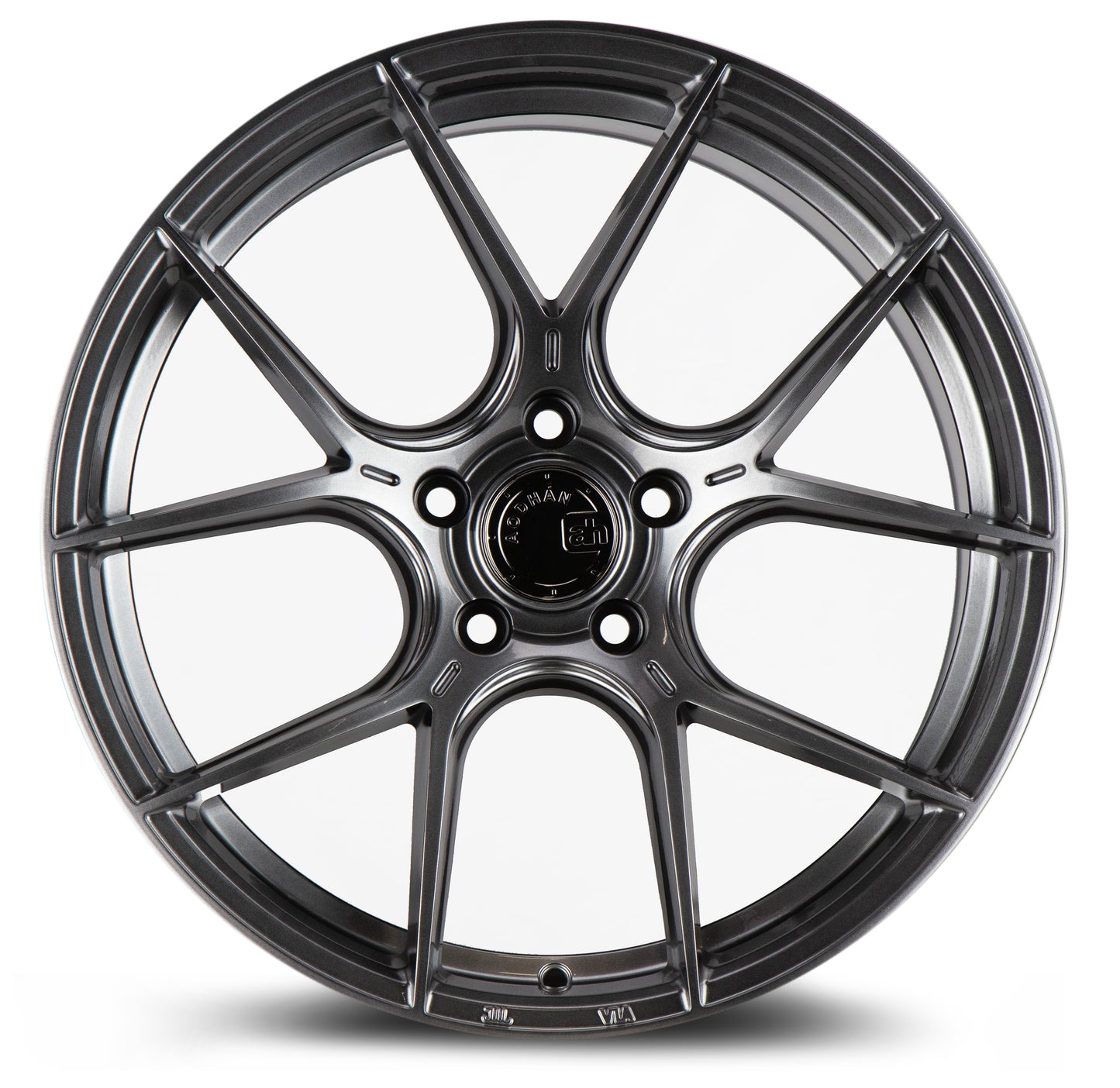 Aodhan AH-11 18x9.5 Concave black 5x112 wheel ET35 stance