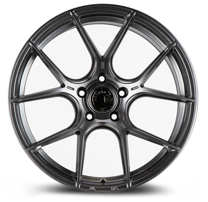 Aodhan AH-11 18x9.5 Concave black 5x114.3 wheel ET35 stance